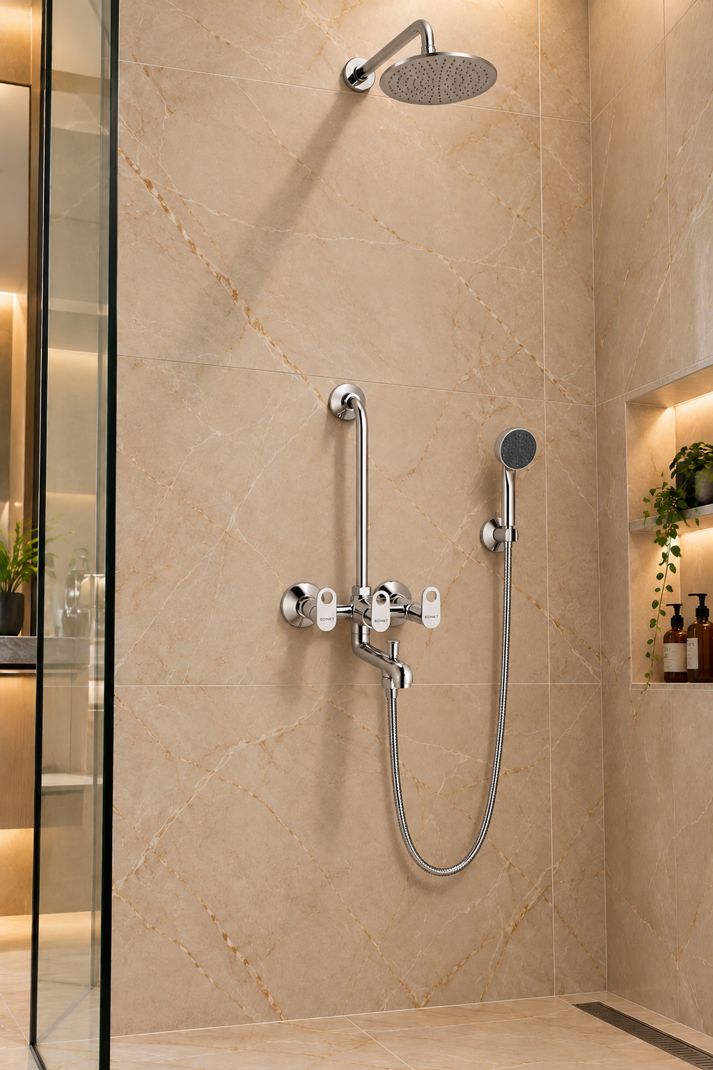 Sonet TOYO-111805, wall mixer (view 2)